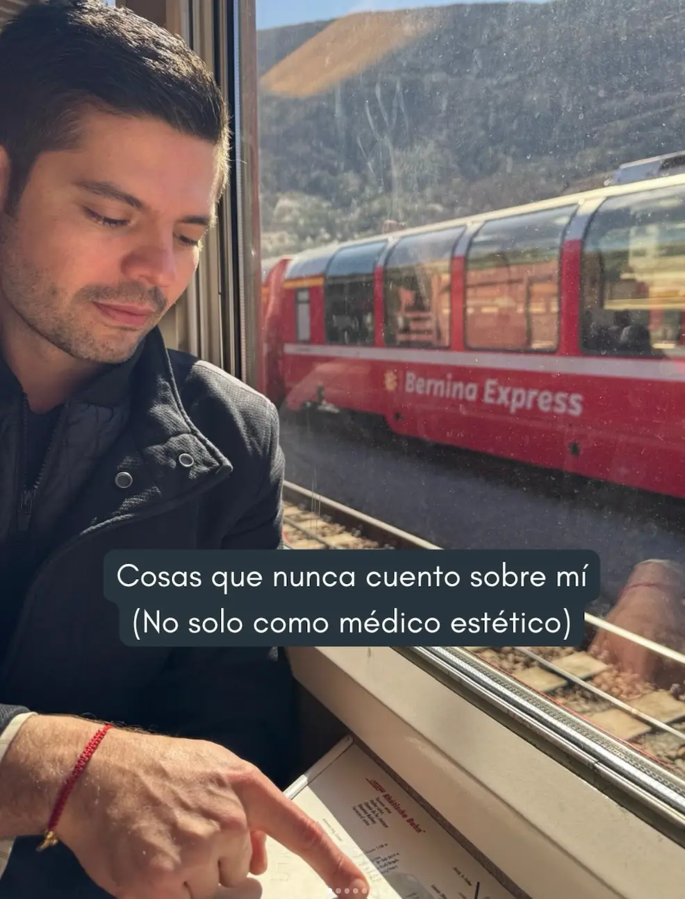 El Dr. Santiago Bacca en un momento personal fuera de la consulta